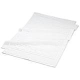 White Bath Mat Cotton Towels for Short Term Airbnb VRBO Vacation Rental Hosts Good Host Shop