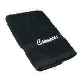 Black Cosmetics Washcloths Short Term Vacation Rental Good Host Shop