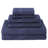 Money Saver Navy Blue Towel Sets Good Host Shop