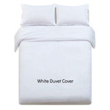 Good Host Shop Room Setup Full White Duvet Cover Pillow Shams