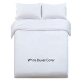 Good Host Shop Room Setup Cal King White Duvet Cover