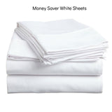 Good Host Shop Room Setup Twin White Sheet Set