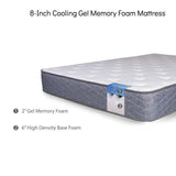 Good Host Shop 8 inch Cooling Gel Memory Foam Mattress