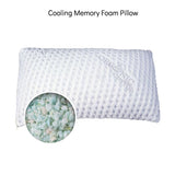 Good Host Shop Room Setup Twin Shredded Cooling Memory Foam Pillows